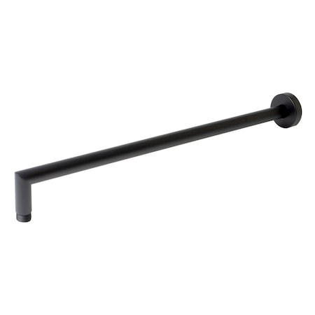 Alfi Brand Black Matte 20" Round Wall Shower Arm ABSA20R-BM